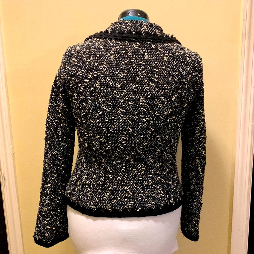 Nanette Lepore Chanel style bouclé jacket - Picture 3 of 5
